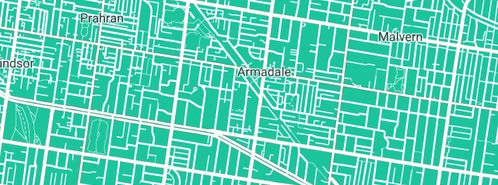 Map showing the location of Envirosmart Plumbing in Armadale, VIC 3143