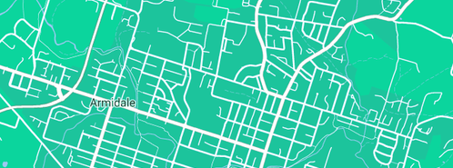 Map showing the location of Damien McCann Plumbing in Armidale, NSW 2350