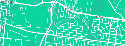 Map showing the location of John Paul Plumbing in Ardeer, VIC 3022