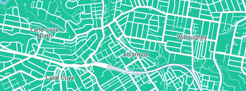 Map showing the location of Plumbers Supplies in Artarmon, NSW 2064