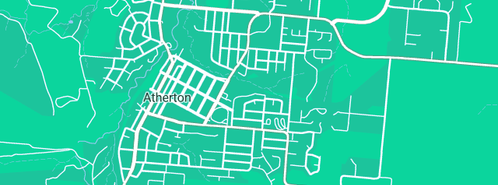 Map showing the location of JL Plumbing in Atherton, QLD 4883