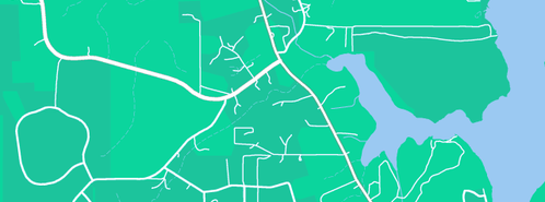 Map showing the location of Boral Energy in Augusta, WA 6290