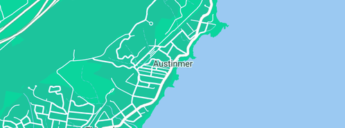 Map showing the location of Isley Wayne Plumbing in Austinmer, NSW 2515