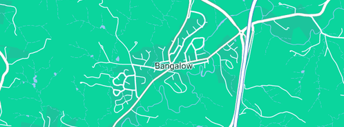 Map showing the location of Colin Wade's Bangalow Plumbing & Drainage Services in Bangalow, NSW 2479