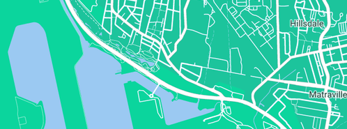 Map showing the location of Sydney Inline Plumbing in Banksmeadow, NSW 2019