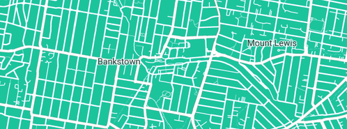 Map showing the location of J J Coleman Plumbing in Bankstown, NSW 2200