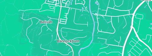 Map showing the location of Craig Eveleigh in Bannockburn, QLD 4207