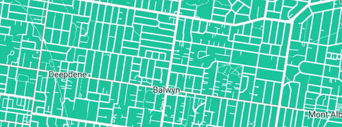 Map showing the location of Jim's Plumbing Balwyn in Balwyn East, VIC 3103