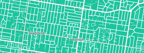 Map showing the location of Boroondara Plumbing Service in Balwyn, VIC 3103