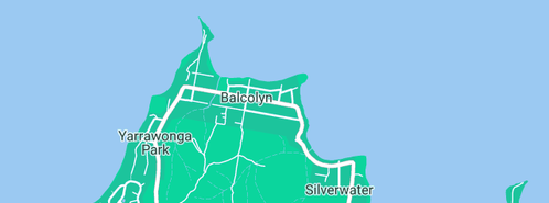 Map showing the location of DJ Mclean Plumbing in Balcolyn, NSW 2264