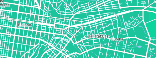 Map showing the location of John Stevens Plumbing in Ballarat East, VIC 3350