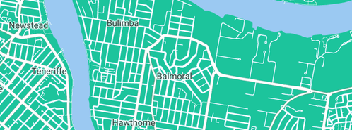 Map showing the location of Priority Plumbing Works in Balmoral, QLD 4171