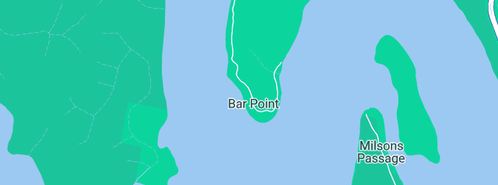 Map showing the location of River Plumber in Bar Point, NSW 2083