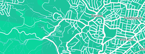 Map showing the location of select plumbing in Bardon, QLD 4065