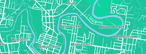 Map showing the location of Unblock Drain Cleaning in Basin Pocket, QLD 4305