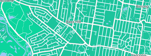 Map showing the location of T U Plumbing Services in Bass Hill, NSW 2197