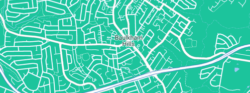 Map showing the location of Healey B J in Baulkham Hills, NSW 2153