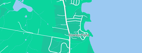 Map showing the location of Bawley Point Plumbing in Bawley Point, NSW 2539