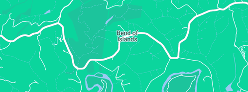 Map showing the location of Kingsford Plumbing Services in Bend Of Islands, VIC 3097