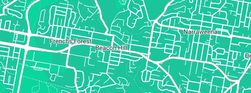 Map showing the location of Chris Ballesty Plumbing Services in Beacon Hill, NSW 2100