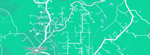 Map showing the location of Burridge Brothers in Beaconsfield Upper, VIC 3808