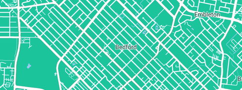 Map showing the location of Performance Plumbing & Gas in Bedford, WA 6052