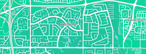 Map showing the location of V & J Plumbing in Beechboro, WA 6063