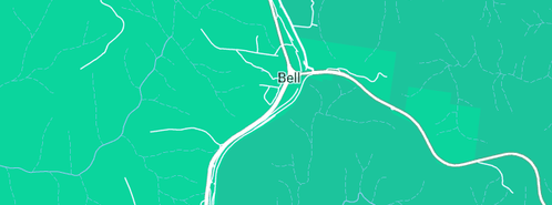 Map showing the location of Linhart plumbing Hartley lithgow etc in Bell, NSW 2786