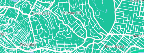 Map showing the location of Alpha Plumbing & Gasfitters in Bellevue Hill, NSW 2023