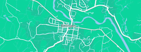 Map showing the location of Coleby Plumbing in Bellingen, NSW 2454