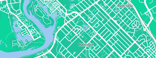 Map showing the location of Plumb Master WA in Belmont, WA 6104