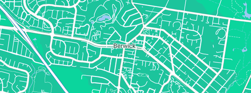 Map showing the location of Drainage Group in Berwick, VIC 3806