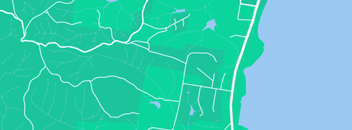 Map showing the location of AJ Hart Plumbing in Bermagui, NSW 2546