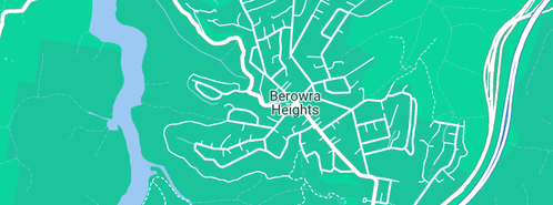 Map showing the location of Mackney Plumbing Services in Berowra Heights, NSW 2082