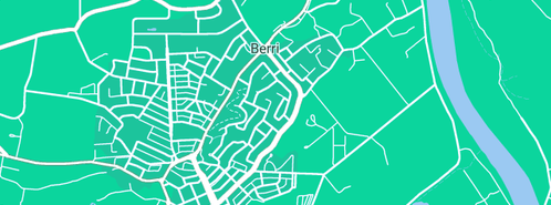 Map showing the location of M D Plumbing in Berri, SA 5343