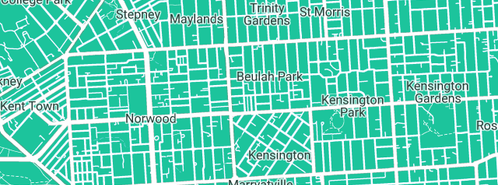 Map showing the location of Fullarton Plumbing Services Pty Ltd in Beulah Park, SA 5067