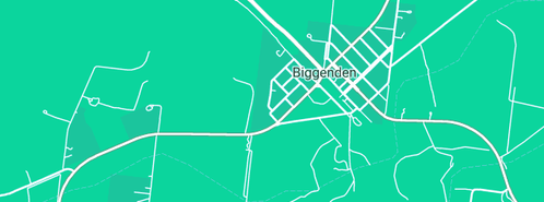 Map showing the location of Griffin Wayne in Biggenden, QLD 4621