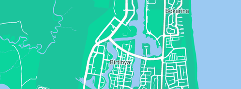 Map showing the location of Beachline Plumbing Services in Birtinya, QLD 4575