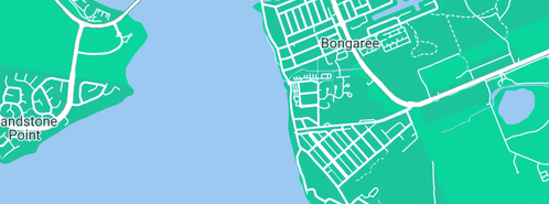 Map showing the location of Scott Baden Plumbing in Bongaree, QLD 4507