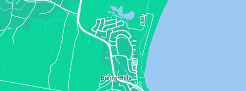 Map showing the location of Hastings Mini Excavations in Bonny Hills, NSW 2445