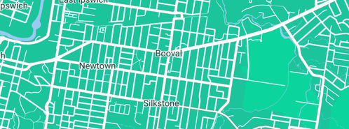 Map showing the location of LMP Plumbing in Booval Fair, QLD 4304