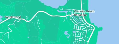 Map showing the location of Craig Lanston Plumbing in Bogangar, NSW 2488