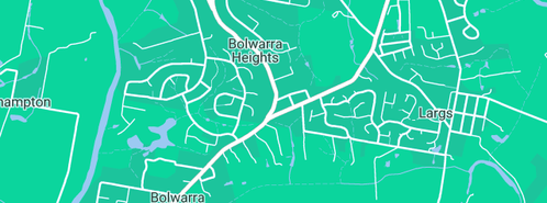 Map showing the location of Be & Jm Soper Pty Ltd in Bolwarra Heights, NSW 2320