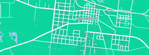 Map showing the location of Murch Plumbing & Roofing in Bordertown, SA 5268