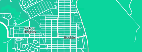 Map showing the location of G Bowden Plumbing in Boulder, WA 6432