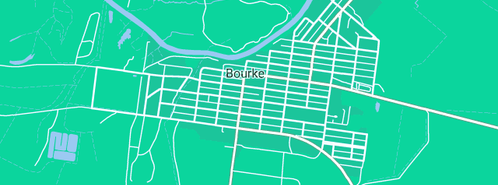 Map showing the location of Wood Bros in Bourke, NSW 2840