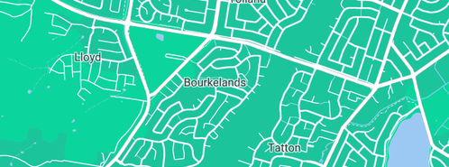 Map showing the location of Allplus Plumbing & Gas in Bourkelands, NSW 2650