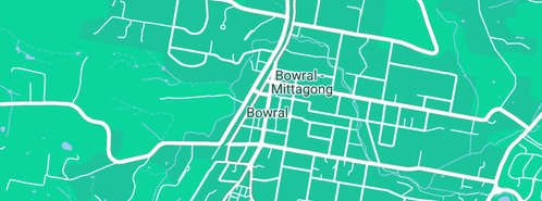 Map showing the location of Southern Highlands Plumbing in Bowral, NSW 2576