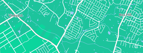 Map showing the location of Kendall Plumbing & Drainage Service in Box Hill, NSW 2765