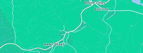 Map showing the location of Oh Shit - Emergency Plumber in Boyne Valley, QLD 4680